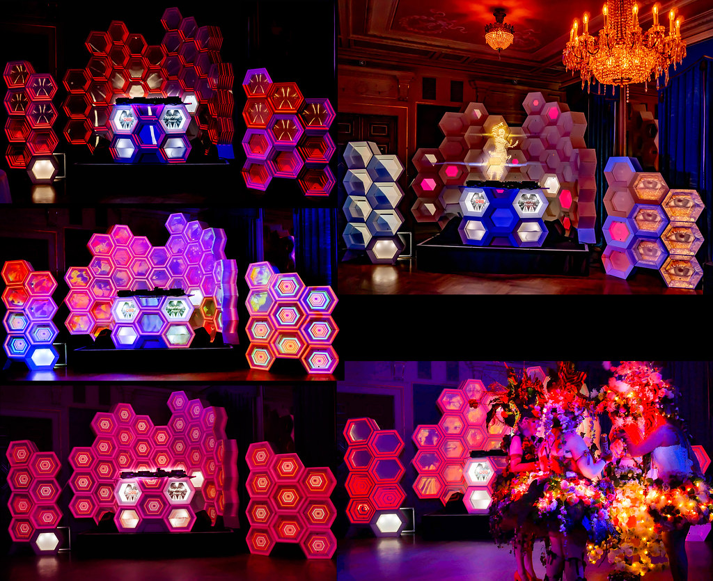 Hexagonal Videosculpture